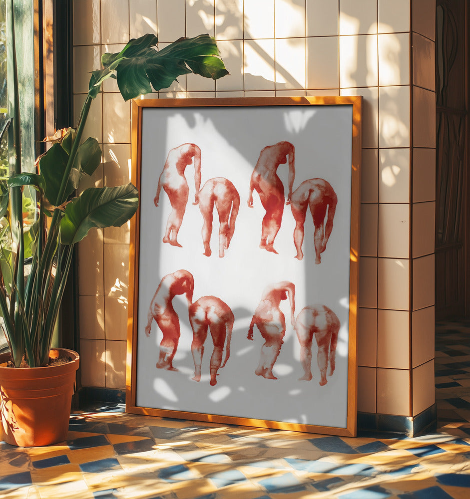 Figure Motion Study 2x4 | Poster
