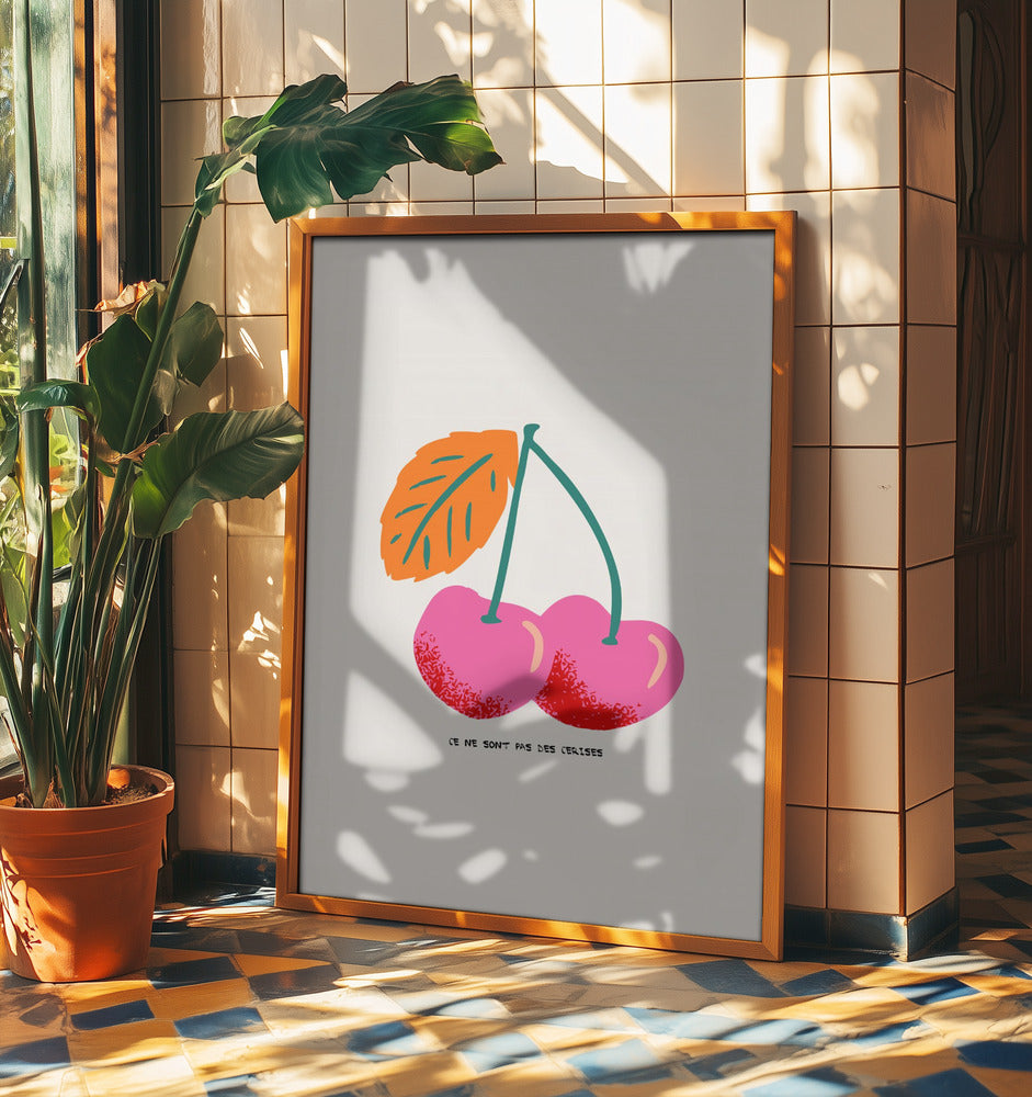 Ce ne sont pas des cerises | Poster