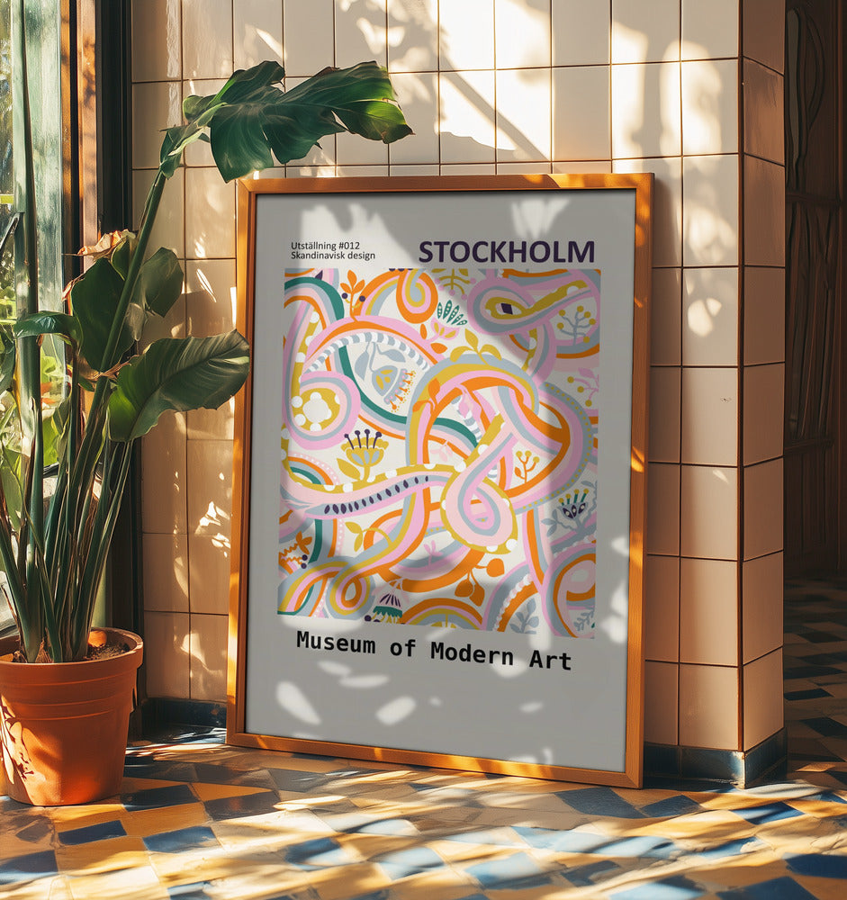 Botanisk dopaminutställning Stockholm | Affisch