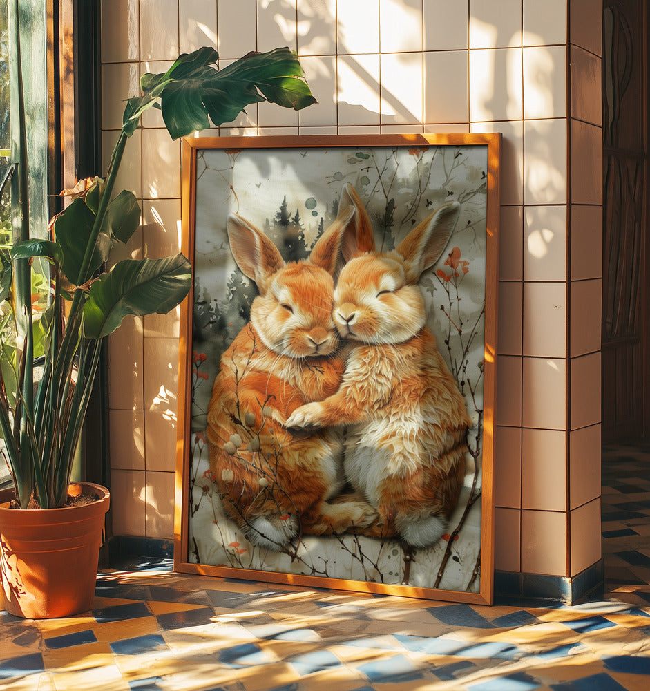 Hase Aquarell Tierkunst 1 | Poster