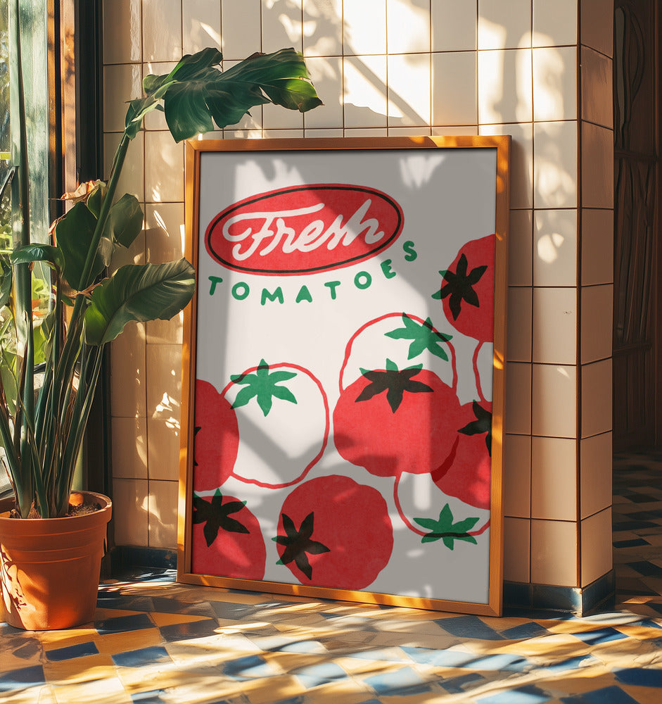 Färska tomater | Poster