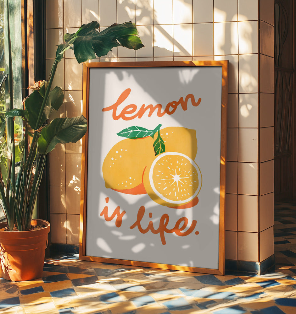 Citron är livet | Poster