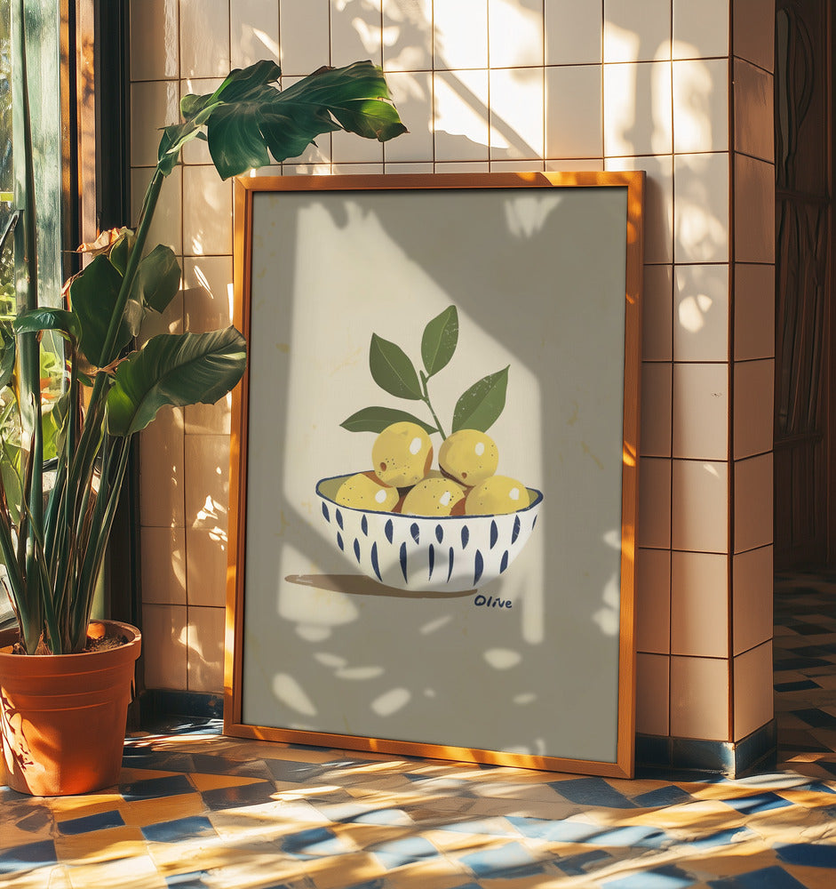 Citronskördeskål | Poster