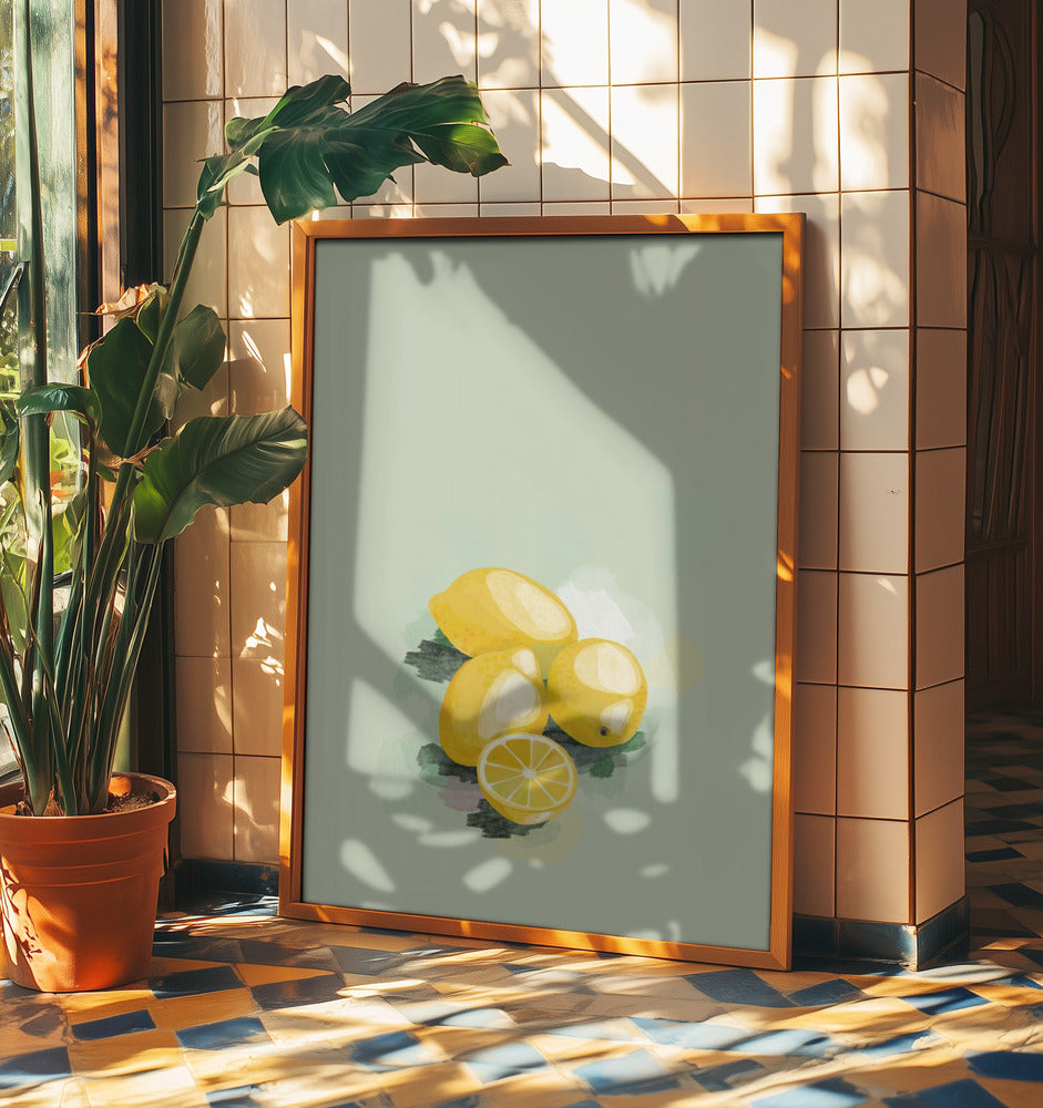 Tre och en halv citroner | Poster