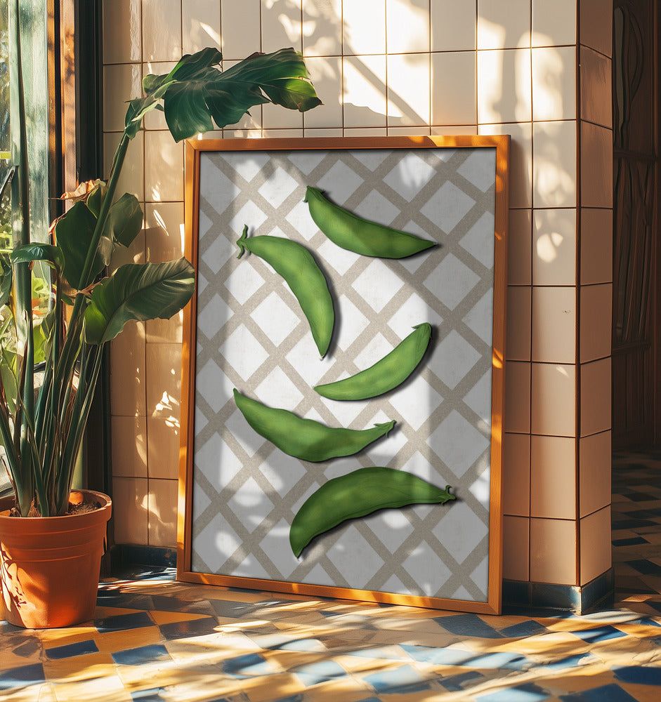Sockerärtor | Poster