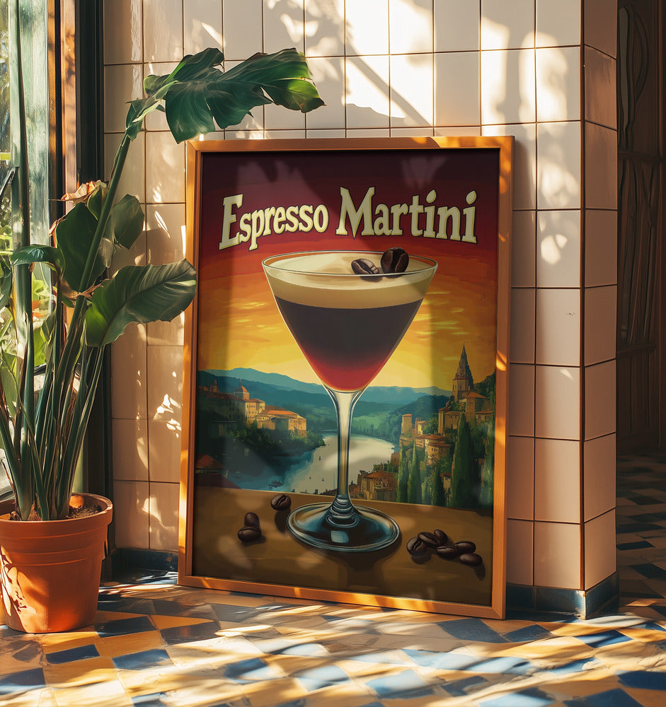 Espresso Martini Vintage | Poster