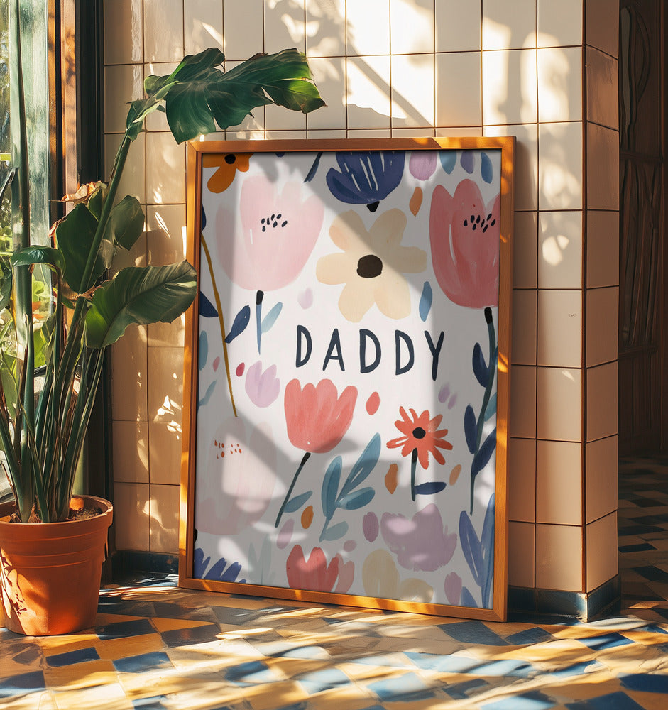 Papa | Poster - Kunstdruck