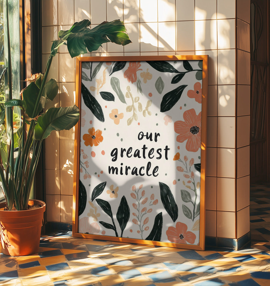 Vårt største mirakel nr. 02 | Plakater - Kunsttrykk