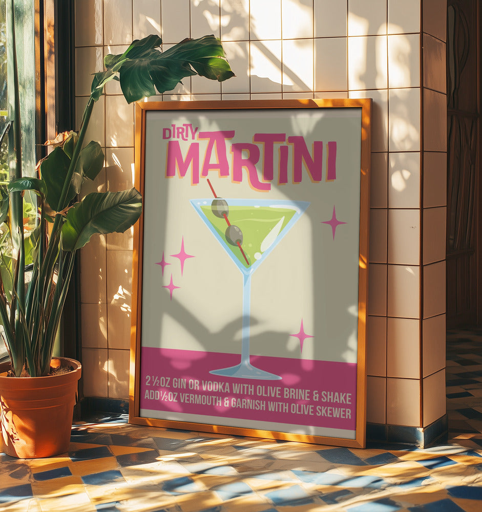 Smutsig Martini Cocktail 01.png | Poster