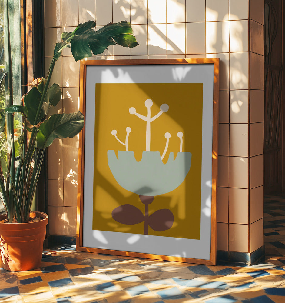 Retro Bloom Bliss | Poster