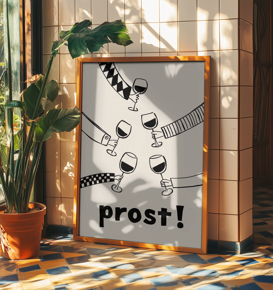 Prost! Vinfest med vänner | Poster