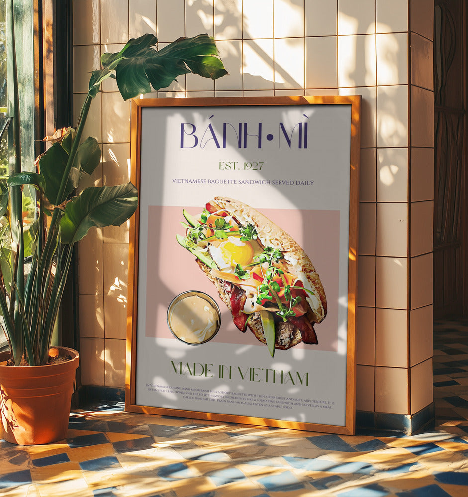 Vietnamesisk baguette | Poster
