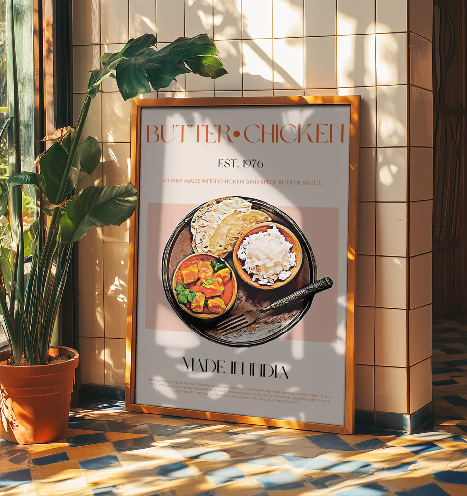 Butter Chicken Delight | Poster