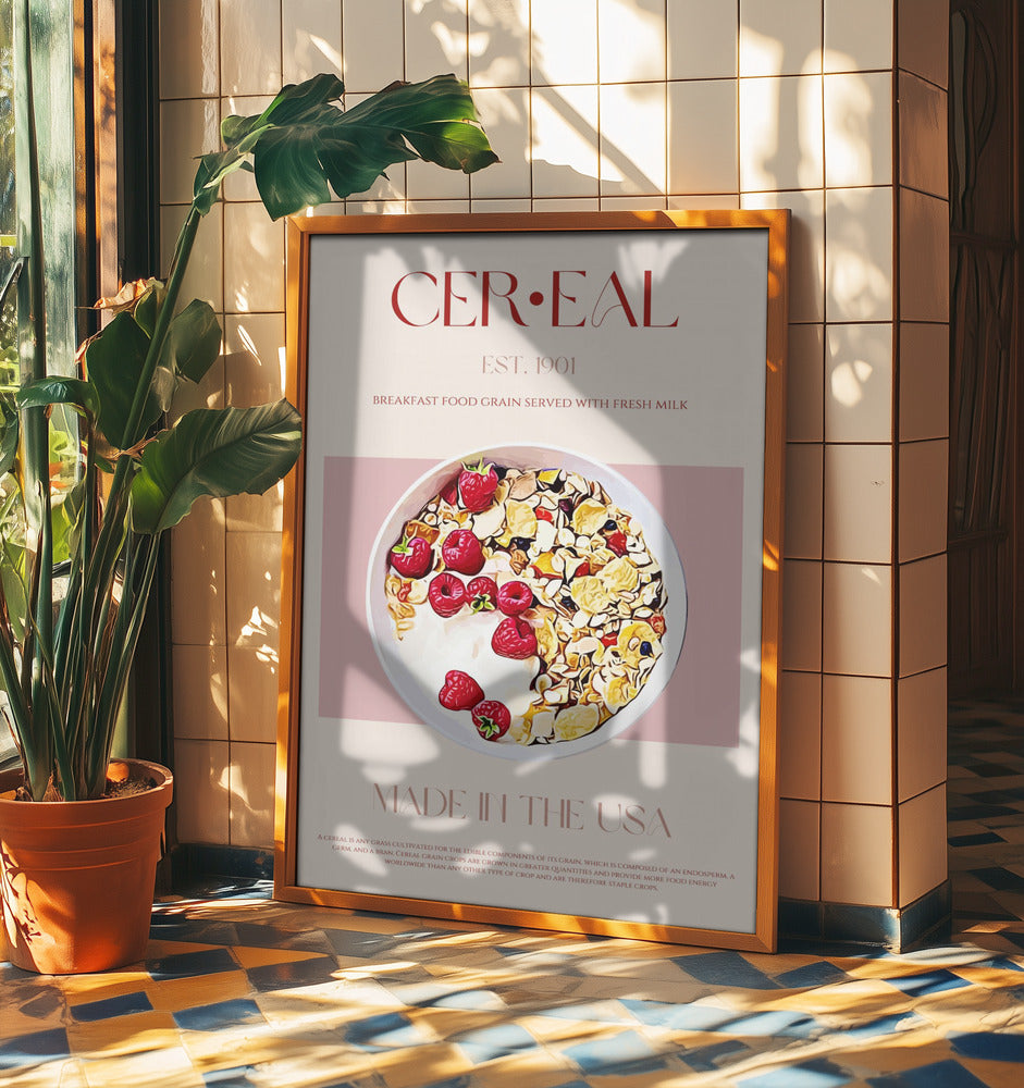 Bärfrukostlycka | Poster