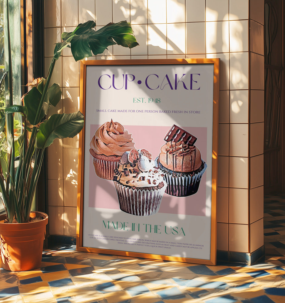 Dekadenta muffins | Poster