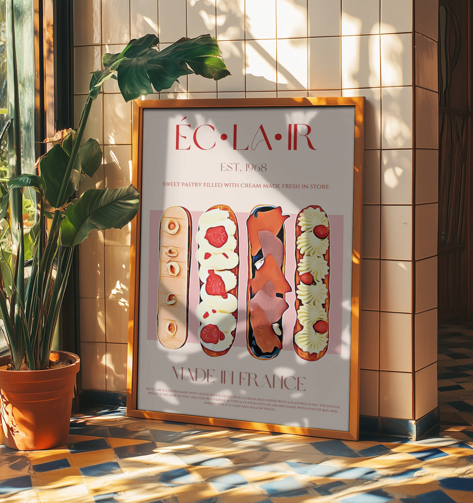 Fransk bakverksdelikatesse | Poster