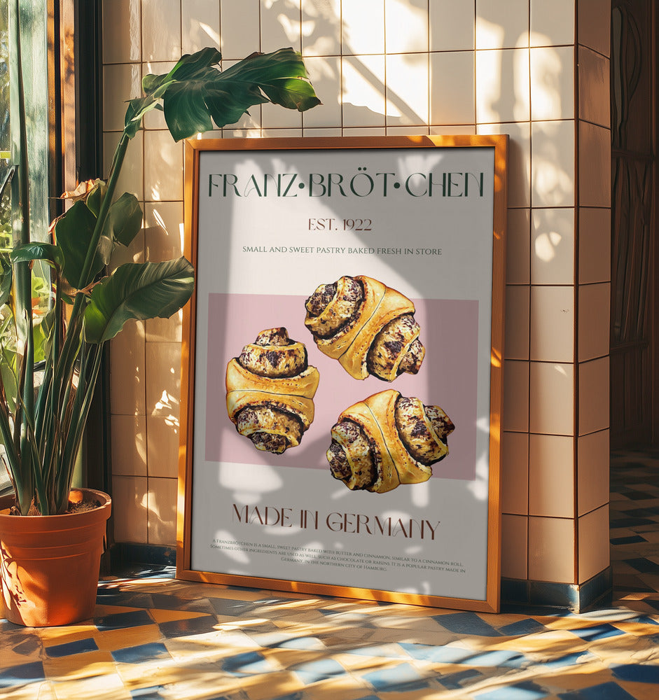 Tyska bakverksdelikatessen | Poster