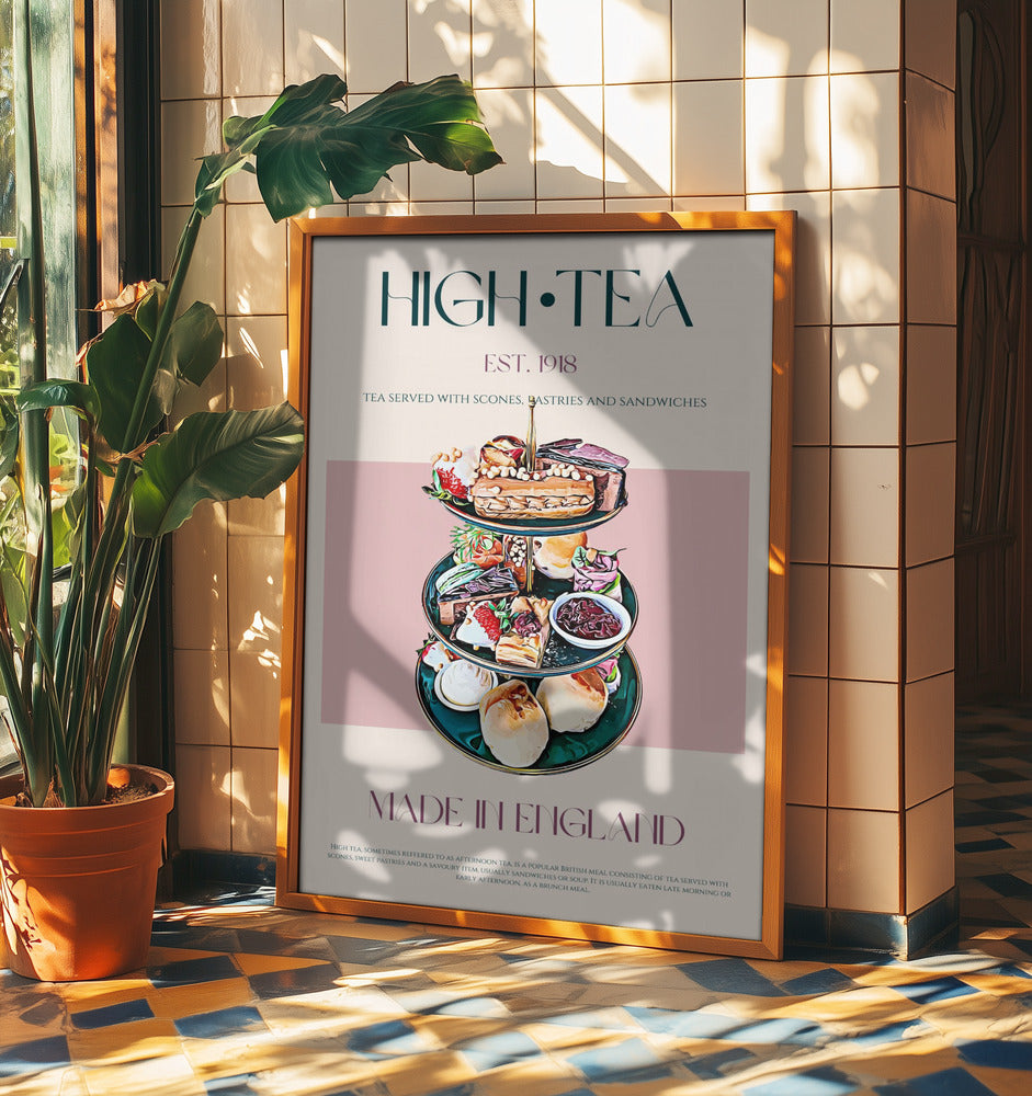 Elegant High Tea | Poster