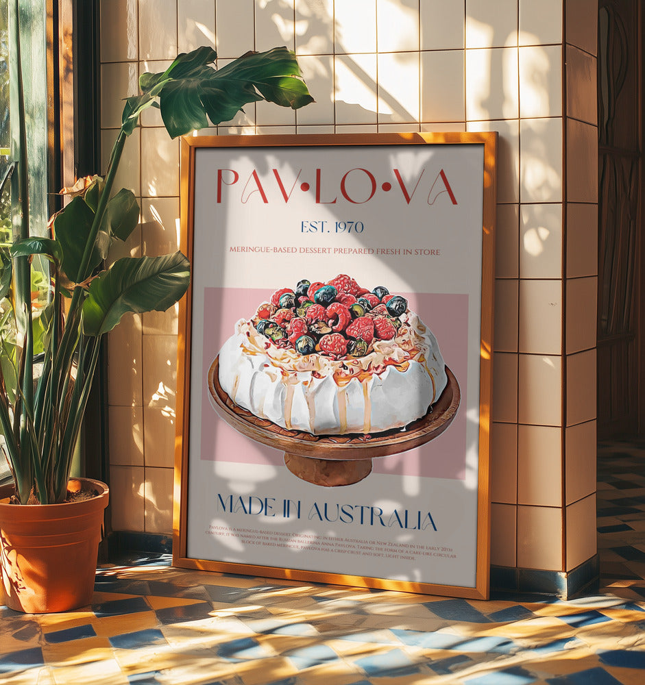 Bärpavlova-delikatessen | Poster