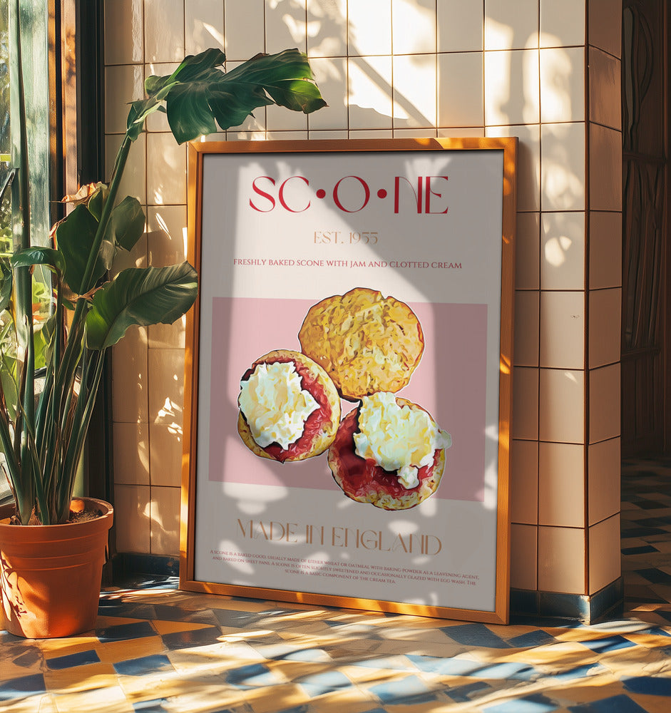 Engelsk Scone Delight | Poster