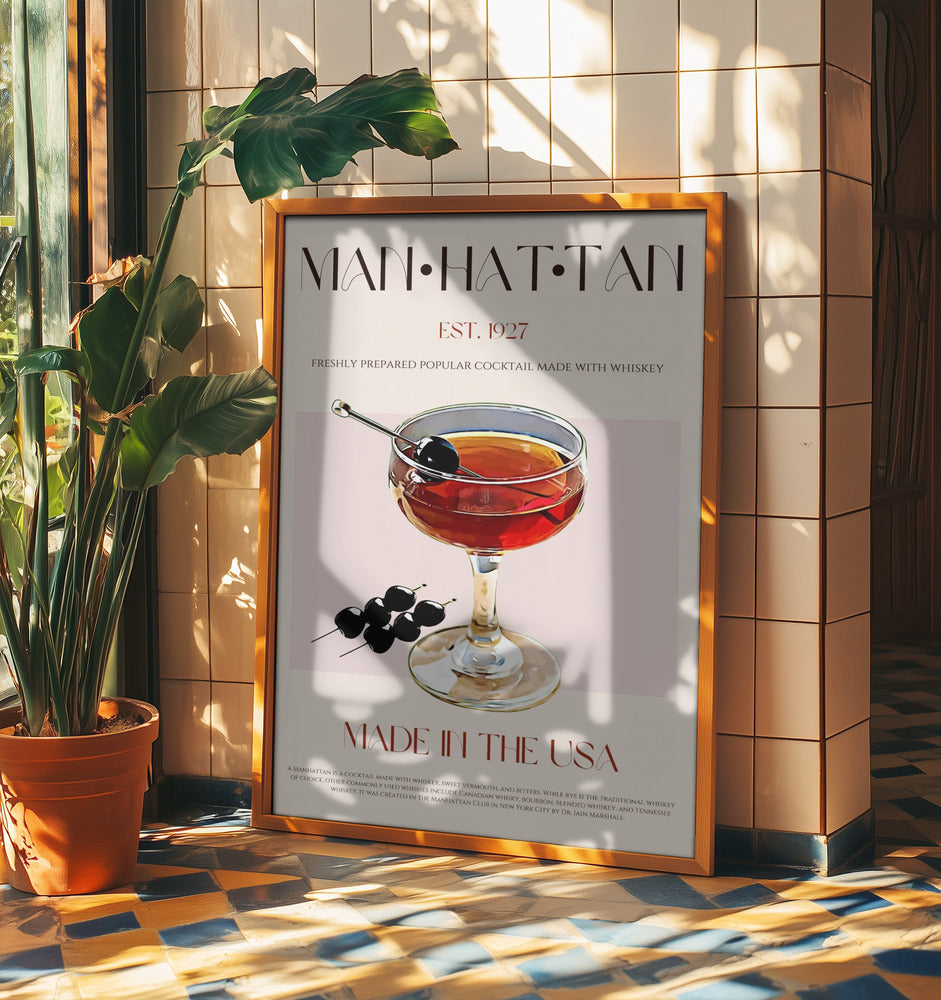 Klassiska Manhattan | Poster