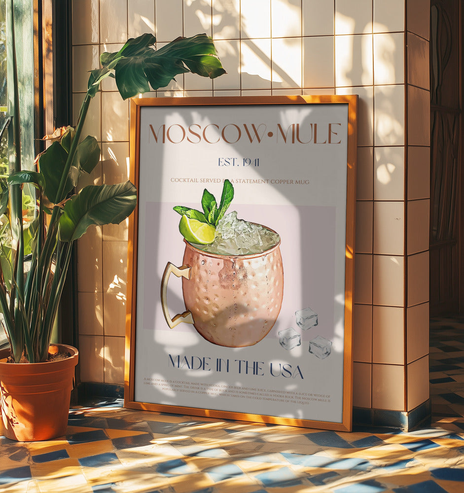 Moskvamula-tryck | Poster