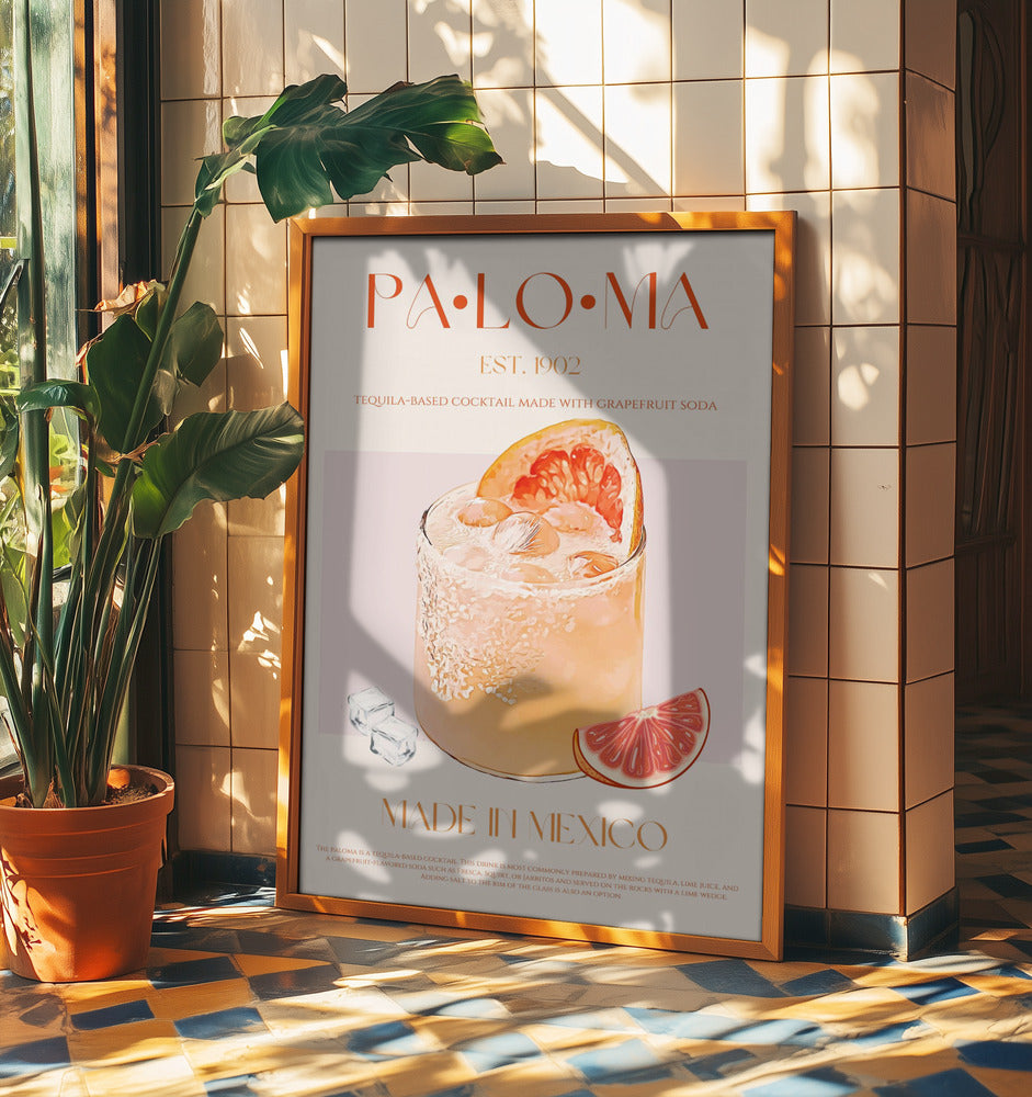 Tequila Sunrise Sip | Poster