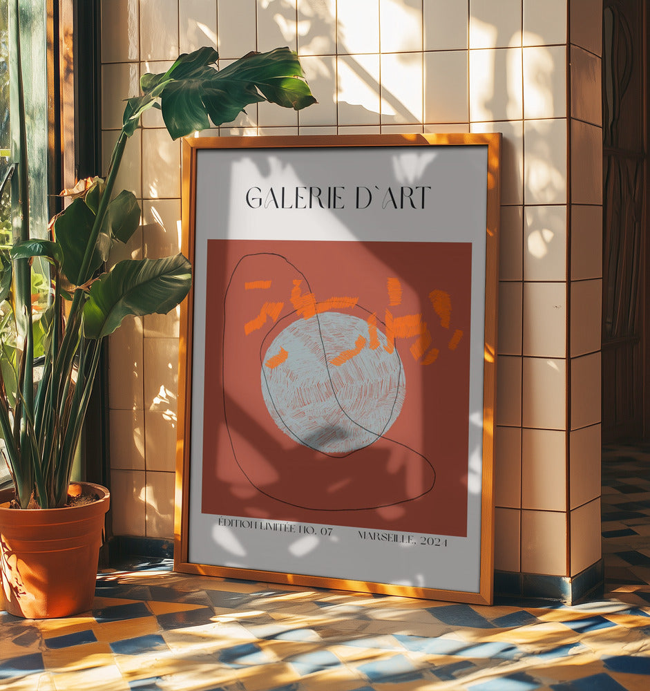 Crimson Whirls | Poster