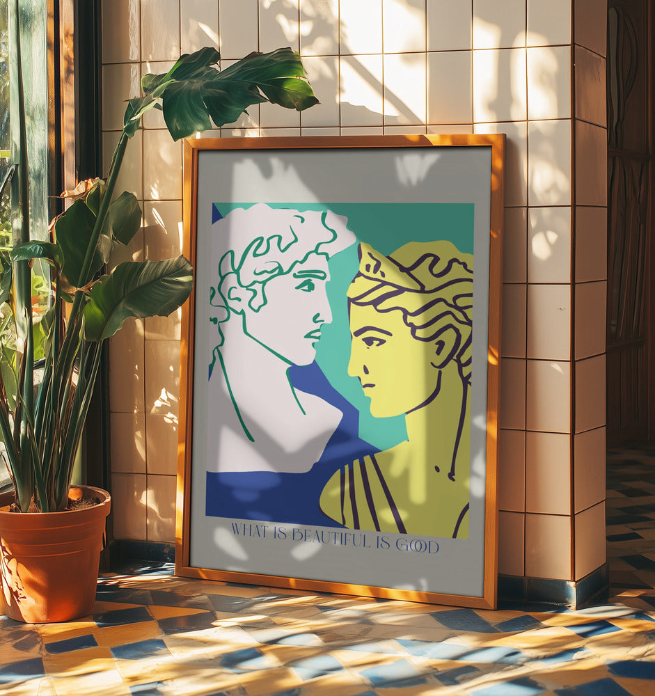 Grekisk elegans | Poster