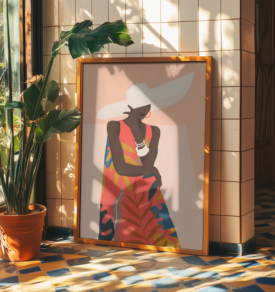 Tropisk flicka | Poster