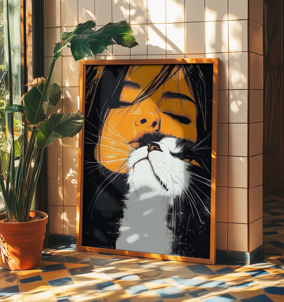 Älskar dig kattunge | Poster