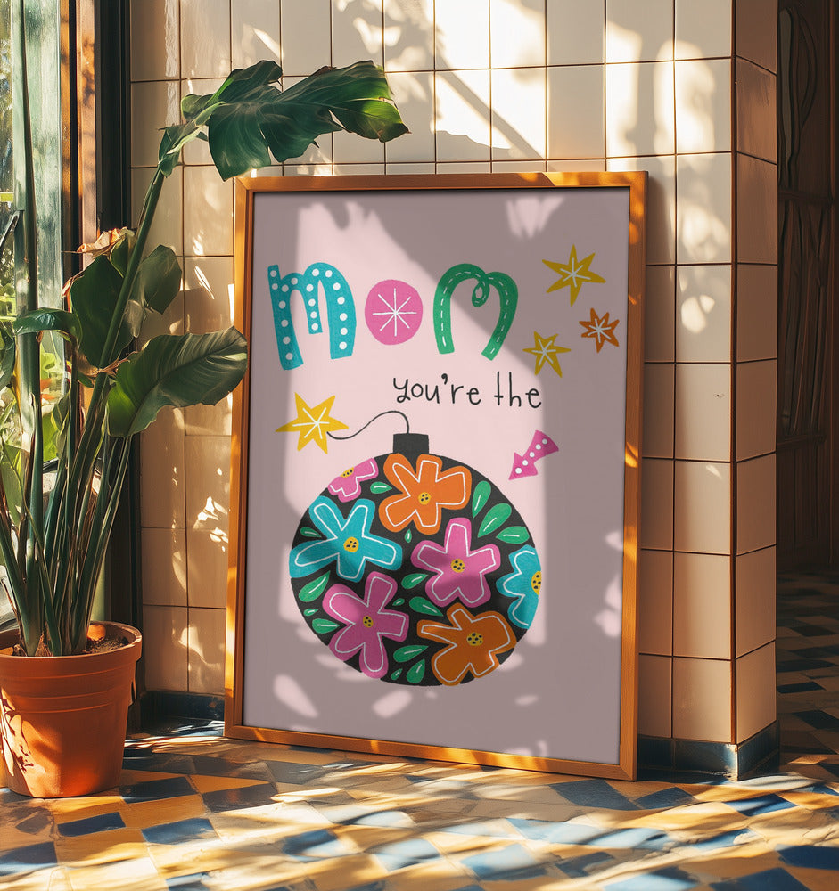 Mom's Floral Delight | Poster