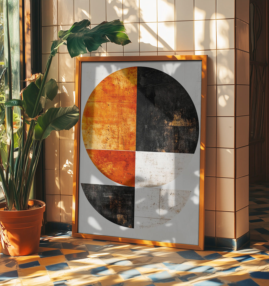Interplay geometric abstraction | Poster