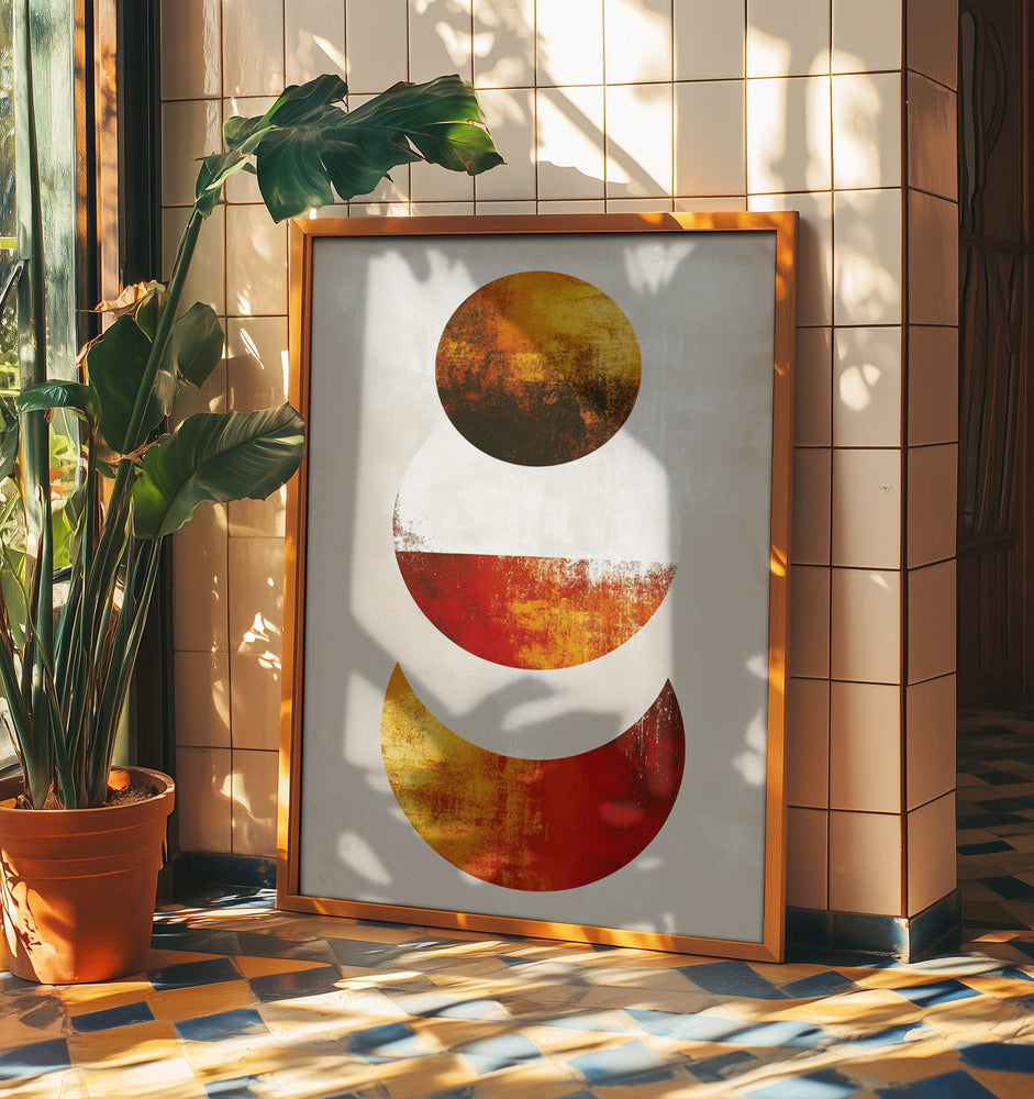 Interplay geometric abstraction | Poster
