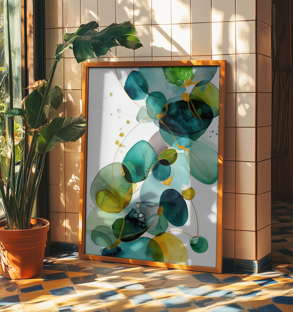 Orbit geometric abstraction | Poster