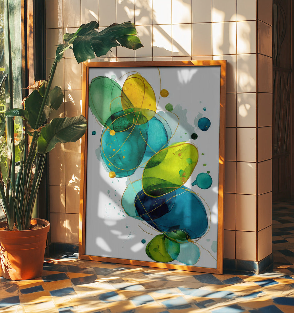 Orbit geometric abstraction | Poster