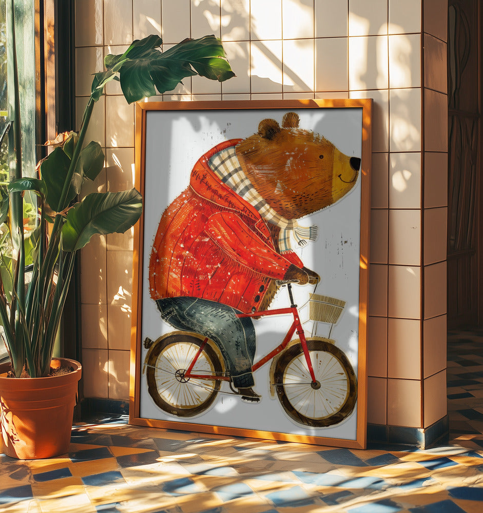 Biker Bear | Poster