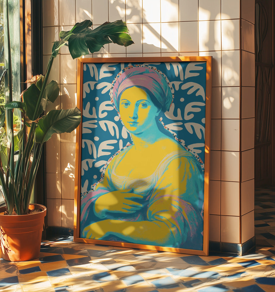 Shy muse (neon masters series) | Poster