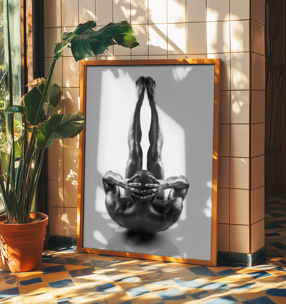 Metallisk Nude 1 | Poster