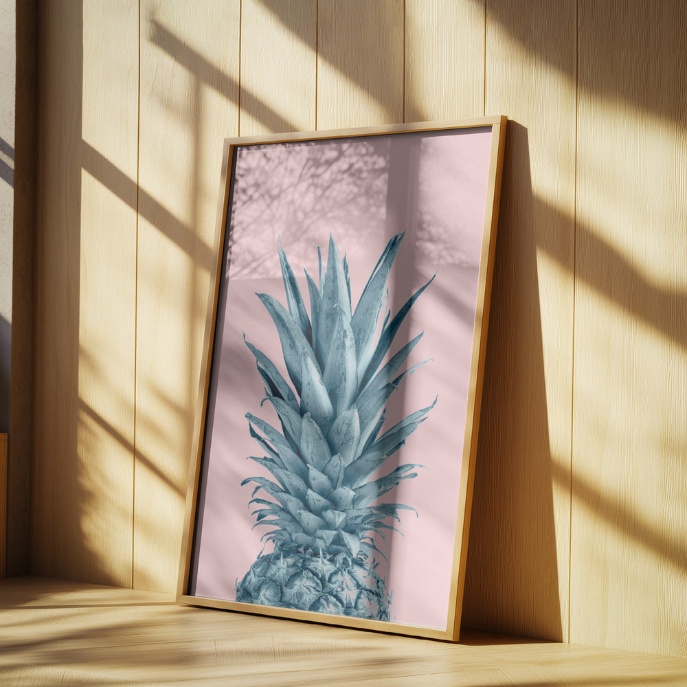 Ananas Roze 06 | Posters - Kunstdrukken