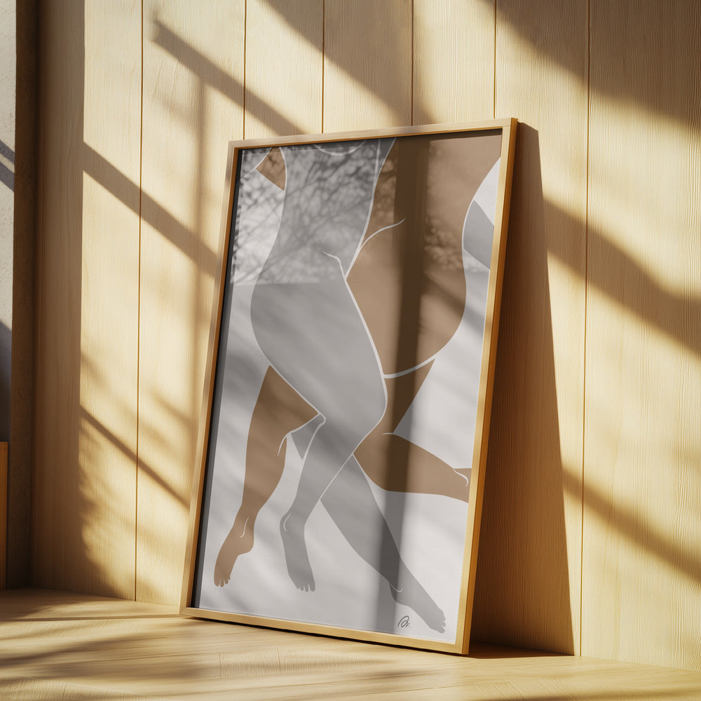 Lovers Beige | Poster