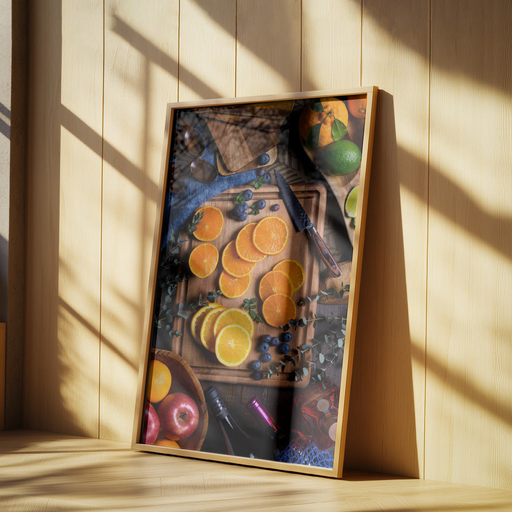 Obsttisch | Poster - Kunstdruck
