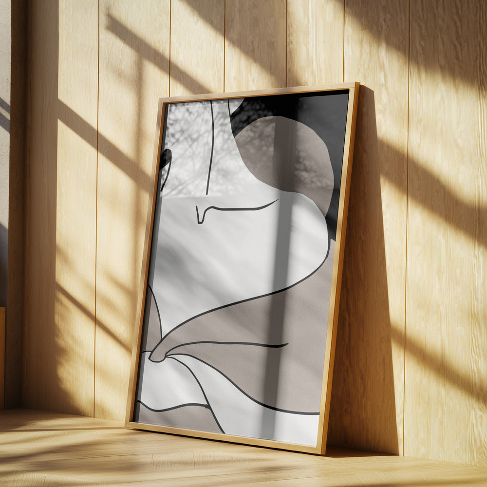 matisse_shoulder_vector_002_Svart | Poster