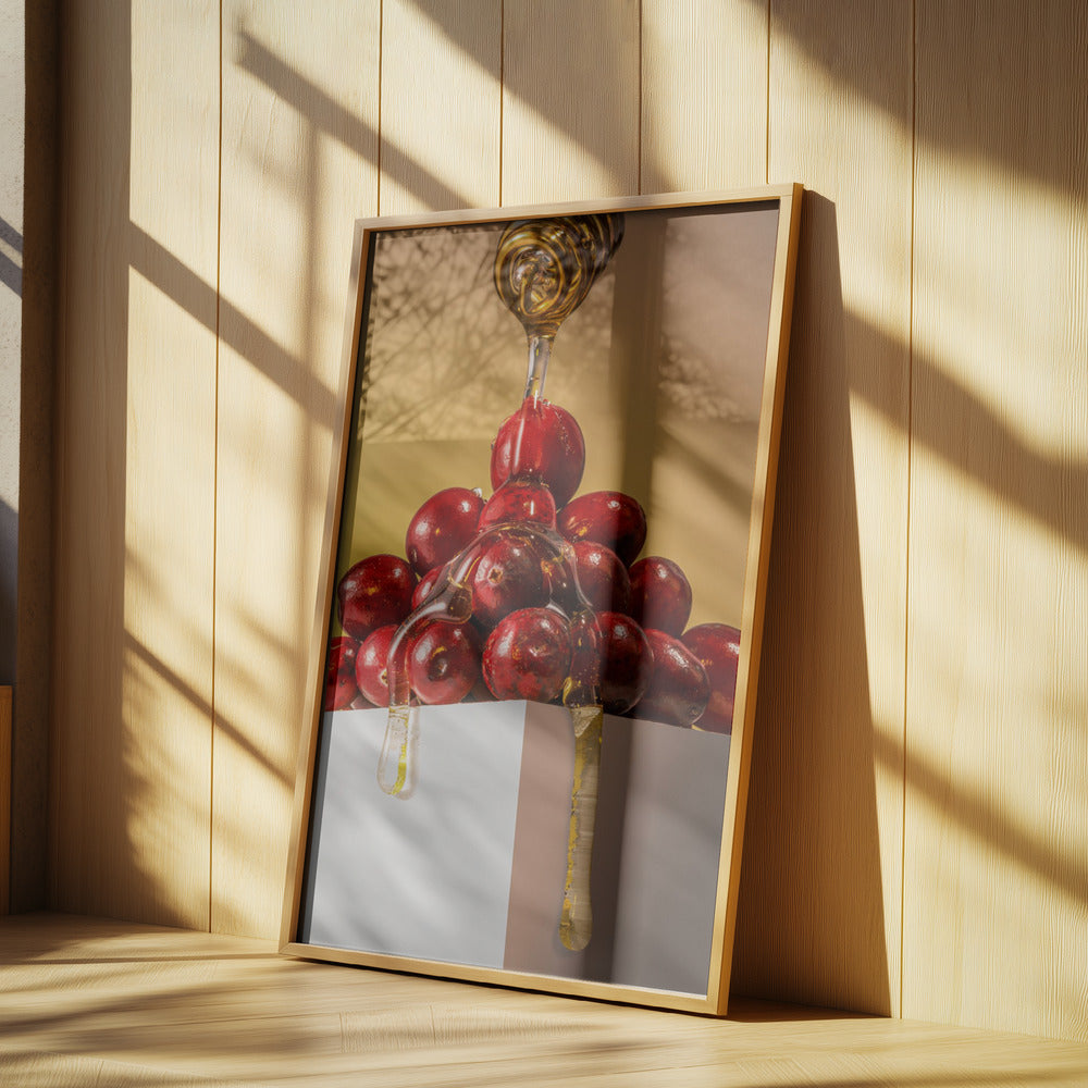 Cranberries with honey | Poster