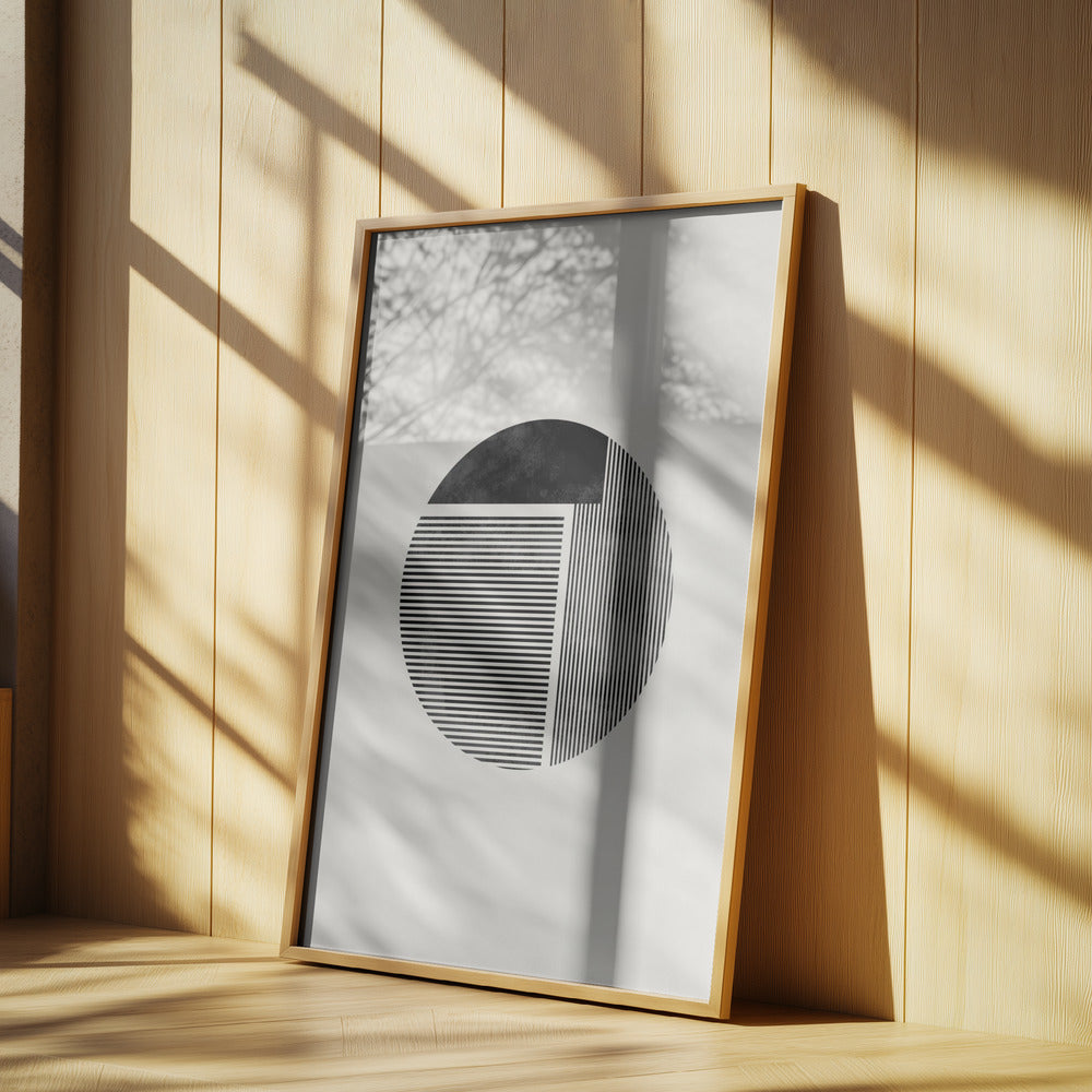Minimalistisk rund | Poster