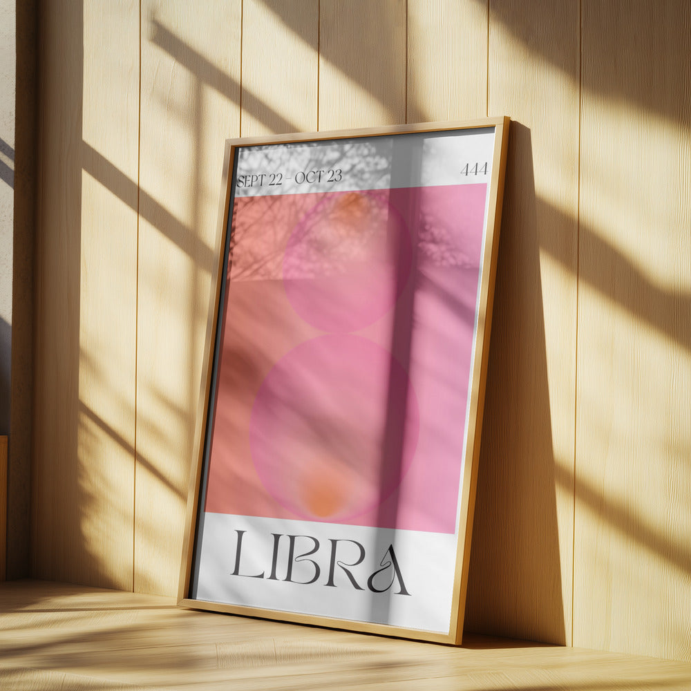 Libra's Dual Glow | Poster