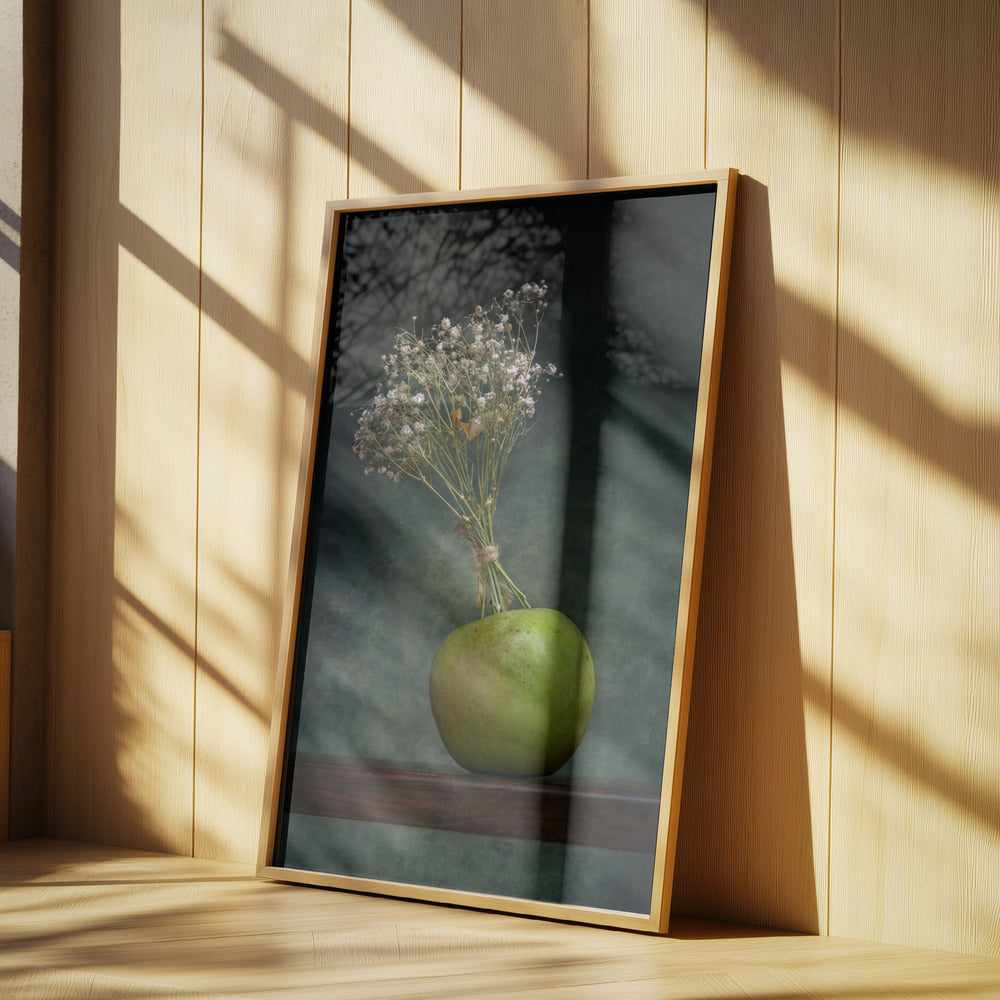 Grüner Apfel | Poster - Kunstdruck