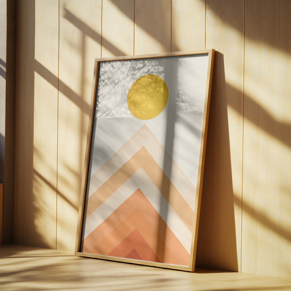 Bergslandskap nr 4 | Poster