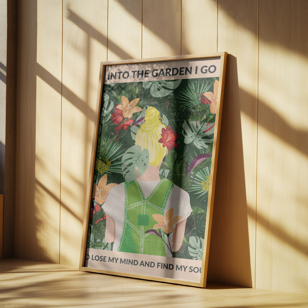 Into the Garden (blonde) | Poster