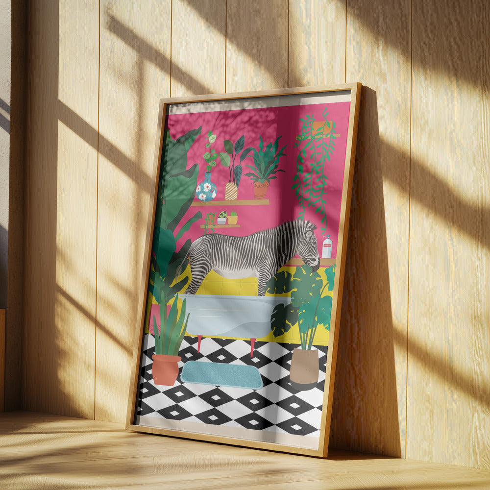 Zebra Badtid | Poster